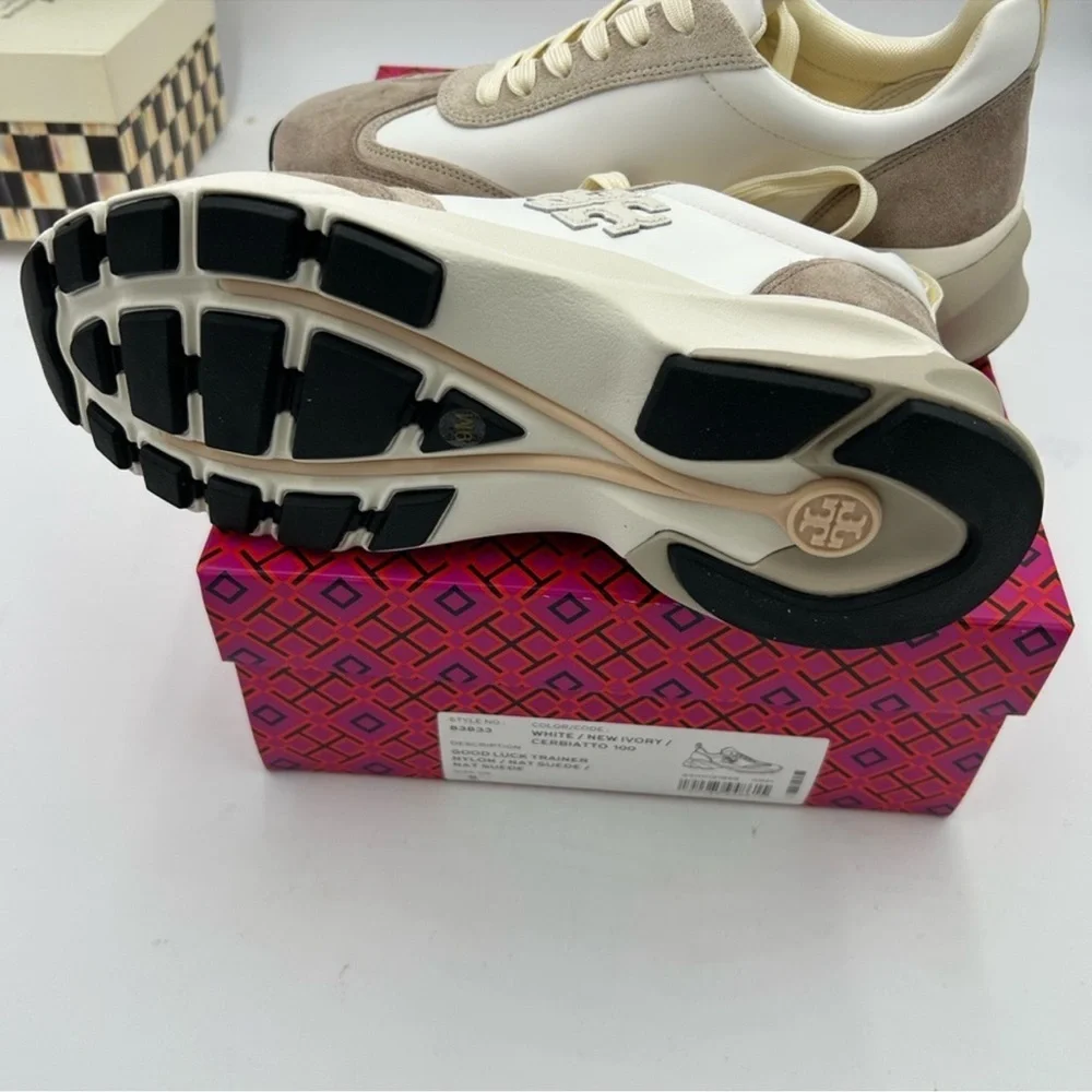 Women’s Tory Burch good luck trainer sneaker size 9